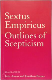 Outlines of Scepticism - Sextus Empiricus (ISBN 9780521312066)