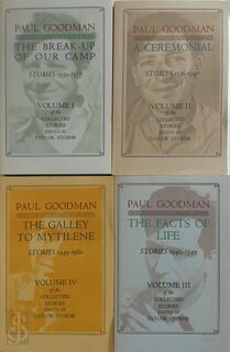 Stories, Volume I/IV - Paul Goodman (ISBN 01876853297)