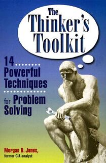 The Thinker's Toolkit - Morgan D. Jones (ISBN 9780812928082)