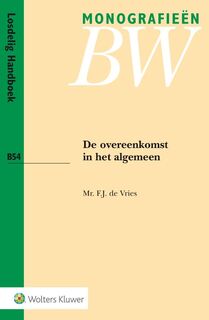 De overeenkomst in het algemeen - F.J. de Vries (ISBN 9789013138153)