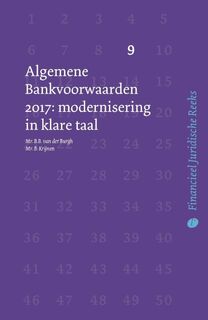 Algemene Bankvoorwaarden 2017 - B.B. van der Burgh, B. Krijnen (ISBN 9789462511316)