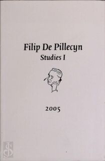 Filip de Pillecyn Studies I - Unknown (ISBN 9789080985018)