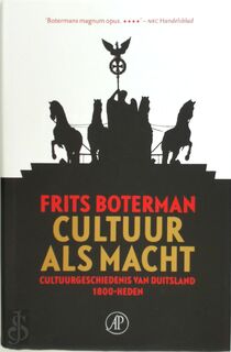 Cultuur als macht - Frits Boterman (ISBN 9789029586030)