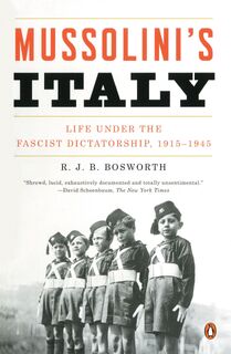 Mussolini's Italy - R. J. B. Bosworth (ISBN 9780143038566)