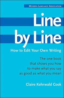 Line by Line - Modern Language Association (ISBN 9780395393918)