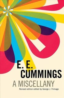 A Miscellany - E. E. Cummings (ISBN 9780871406538)