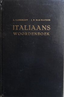 Italiaans woordenboek - A. Lankhout, J. E. Bas Backer