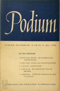 De averechtse verkenning. IN: Podium, juli 1950 - Louis Paul Boon