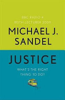 Justice - Michael J. Sandel (ISBN 9781846142130)