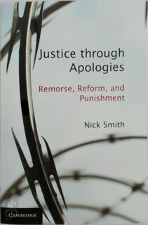 Justice Through Apologies - Nick Smith (ISBN 9780521189453)