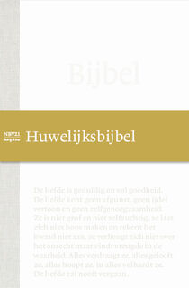 Bijbel NBV21 Huwelijksbijbel - NBG (ISBN 9789089124067)