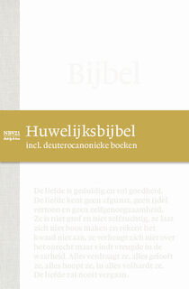 Bijbel NBV21 Huwelijksbijbel met DC - NBG (ISBN 9789089124074)