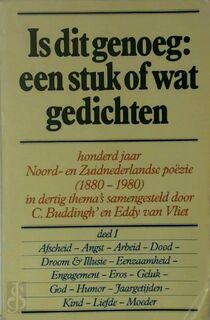 Is dit genoeg een stuk of wat gedichten 1 - Buddingh (ISBN 9789010034748)