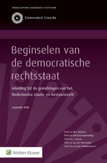 Beginselen van de democratische rechtsstaat (ISBN 9789013169645)