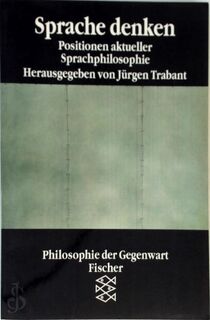 Sprache denken - Jürgen Trabant (ISBN 9783596127771)
