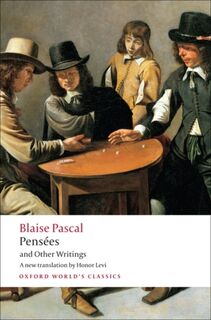 Pensees and Other Writings - Blaise Pascal (ISBN 9780199540365)
