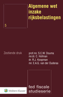 Algemene wet inzake rijksbelastingen - S.C.W. Douma (ISBN 9789013179330)