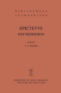 Encheiridion - Epictetus (ISBN 9783110195033)