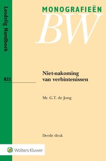 Niet-nakoming van verbintenissen - G.T. de Jong (ISBN 9789013140286)