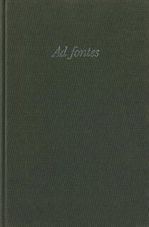 Ad fontes (ISBN 9789065502025)