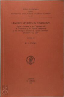 Leyden Studies in Sinology - Wilt Lukas Idema (ISBN 9789004065291)