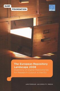 The European Repository Landscape 2008 - Maurits van der Graaf (ISBN 9789089641908)