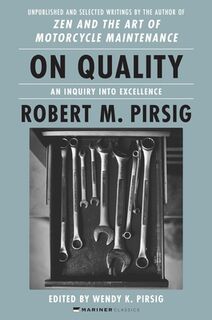 On Quality - Robert M. Pirsig, Wendy K. Pirsig (ISBN 9780063084650)