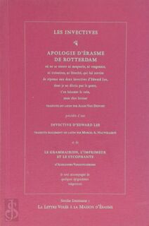APOLOGIE D ERASME DE ROTTERDAM - Edward Lee, Desiderius Erasmus (ISBN 9782873170585)