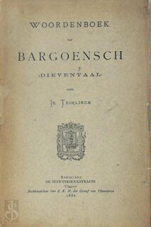 Woordenboek van Bargoensch (dieventaal) - Isidoor Teirlinck