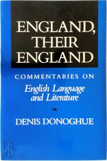 England, Their England - Denis Donoghue (ISBN 9780520066922)