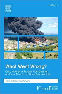 What Went Wrong? - Trevor (Process Safety Consultant Kletz, Paul (Dalhousie University<br>Halifax B3H 4R2<br>Canada) Amyotte (ISBN 9780128105399)