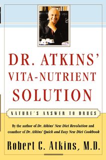 Dr. Atkins' Vita-Nutrient Solution - Robert C. Atkins (ISBN 9780684844886)