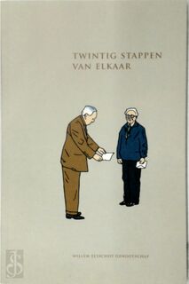 Twintig stappen van elkaar [gesigneerd door Jan Vanriet - De Slegte-editie] - Gerard Walschap, Willem Elsschot