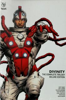 Divinity: The Complete Trilogy Deluxe Edition - Matt Kindt, Jeff Lemire, Joe Harris, Trevor Hairsine, Eliot Rahal, Cafu, Clayton Crain, Scott Bryan Wilson, Juan Jose Ryp, Robert Gill (ISBN 9781682152218)