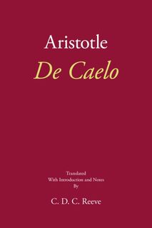 De Caelo - Aristotle (ISBN 9781624668562)