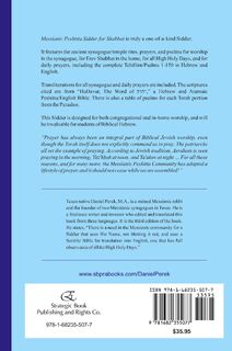 Messianic Peshitta Siddur for Shabbat - Daniel Perek M a (ISBN 9781682355077)