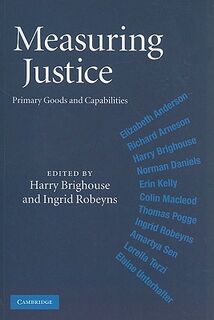 Measuring Justice - (ISBN 9780521711470)