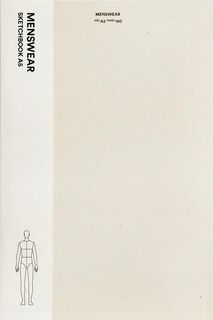 Fashionary Menswear Sketchbook A5 - Fashionary (ISBN 9789887711148)