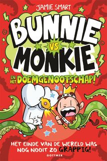 Bunnie vs Monkie en het doemgenootschap! - Jamie Smart (ISBN 9789025778200)
