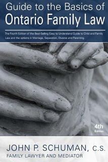 GT THE BASICS OF ONTARIO FAMIL - John Philippe Schuman Cs (ISBN 9780986799389)