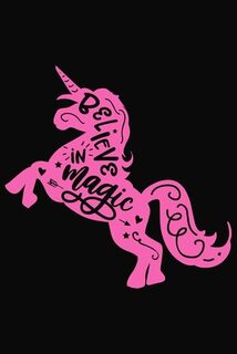 Believe In Magic Blank Lined Journal - Pretty Cute Studio (ISBN 9781714274901)