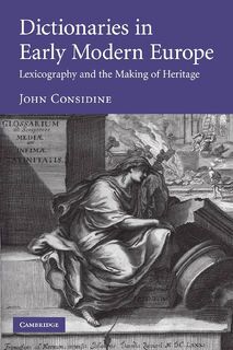 Dictionaries in Early Modern Europe - John Considine (ISBN 9780521178457)