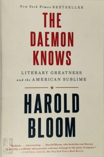 The Daemon Knows - Harold Bloom (ISBN 9780812987461)