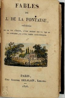 Fables de La Fontaine - Jean de La Fontaine