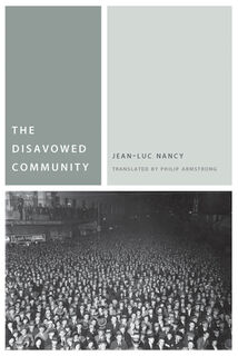 The Disavowed Community - Jean-Luc Nancy (ISBN 9780823273850)