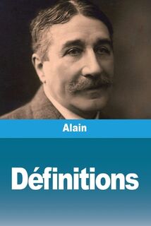 Définitions - Alain (ISBN 9782379762314)