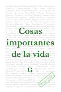 Cosas importantes de la vida: Diálogos - G. (ISBN 9788409737185)