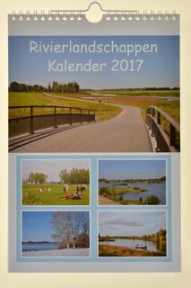 Rivierlandschappen Kalender 2017 - Hans Nunnikhoven (ISBN 9789082452624)