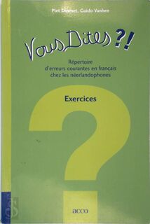 Vous dites?! / Oefenboek - P. Desmet (ISBN 9789033435553)