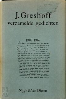 Verzamelde gedichten 1907 - 1967 - J. Greshoff (ISBN 9789023674528)